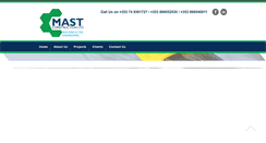 Desktop Screenshot of mastconstruction.ie